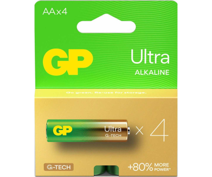 Bateria lub akumulatorek GP  Ultra AA/LR6; 1,5V (4 sztuki)